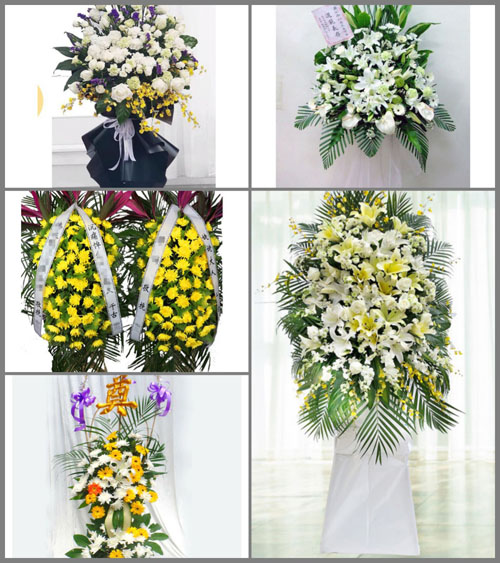 福建泉州安溪县龙门镇仙西村白事花篮预定